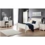 Julian Bowen Maine 5 Drawer Tall Chest of Drawers in White