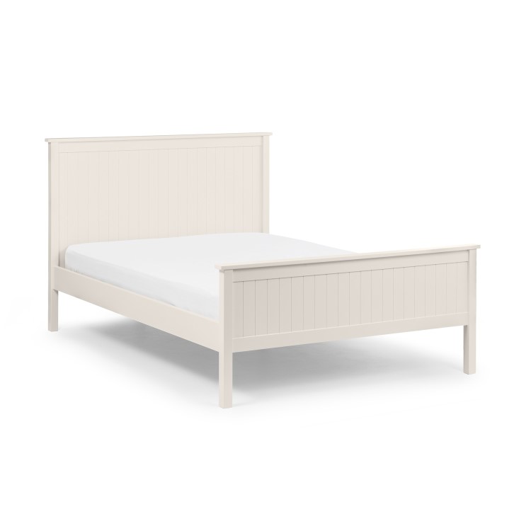 Julian Bowen Maine Double Bed in White