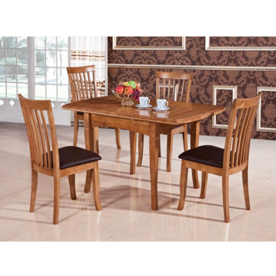 Furniture Link Malaga Dining Table in Maple