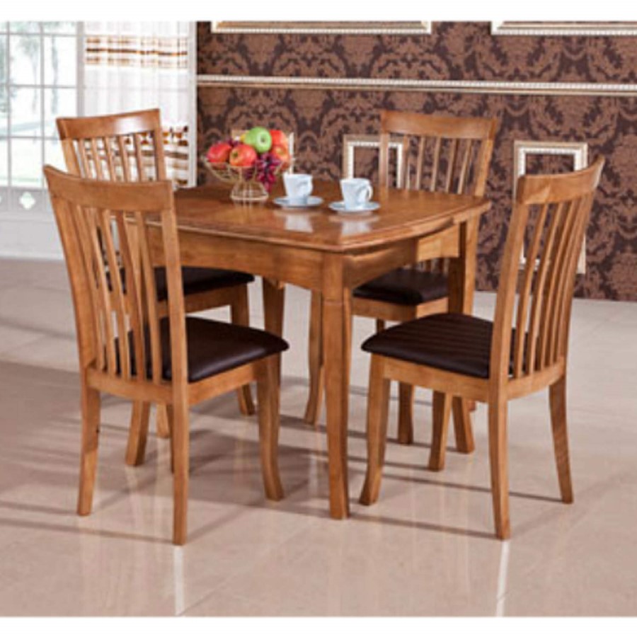 Furniture Link Malaga Dining Table in Maple
