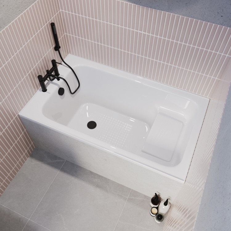 Small Single Ended Bath 1220 x 720mm - Mali