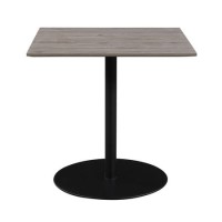 Grey Small Square Dining Table 80 x 80cm - Liberty 