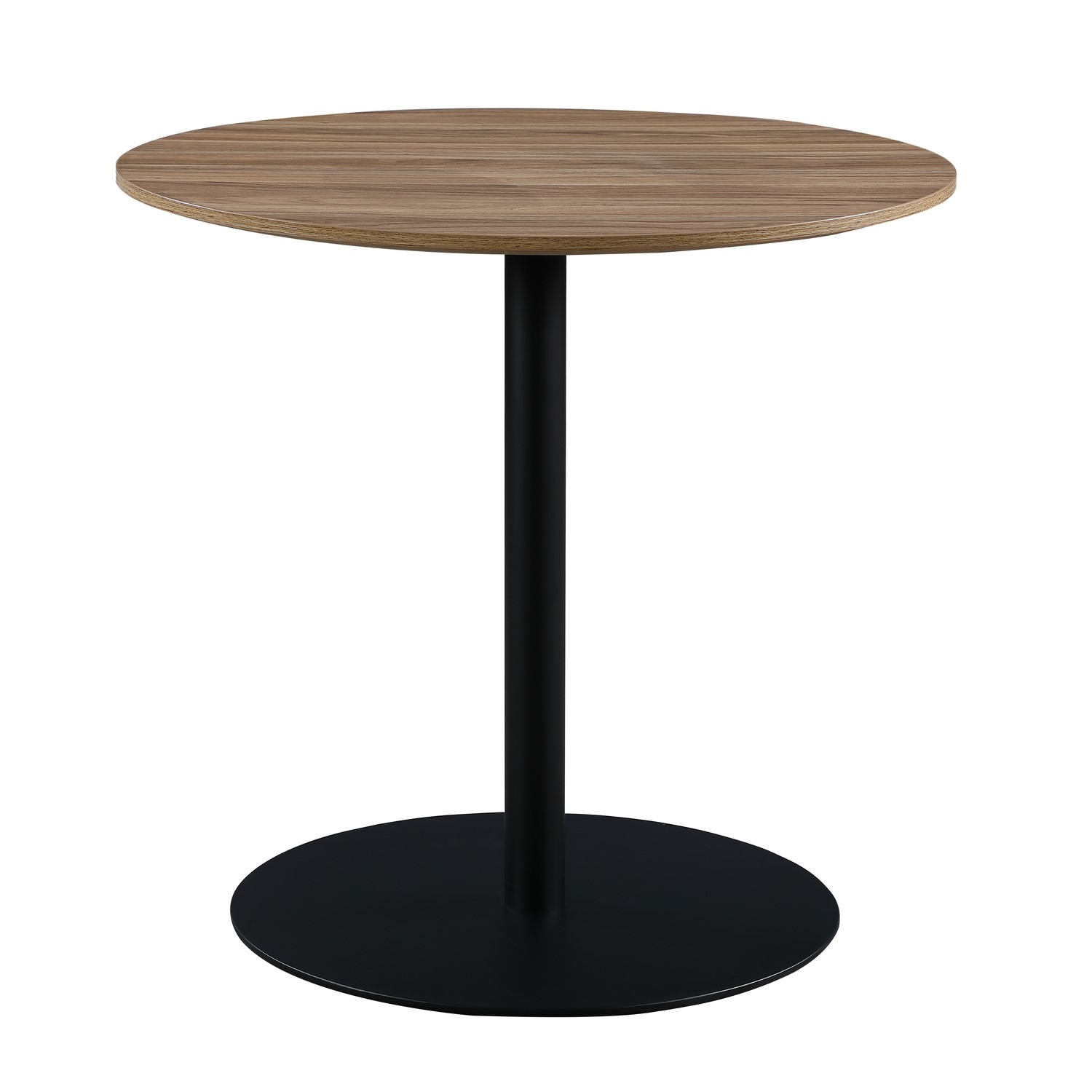 Photo of Small round walnut dining table -liberty