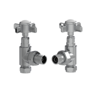 Maesta Chrome Modern Manual Angled Valves pair