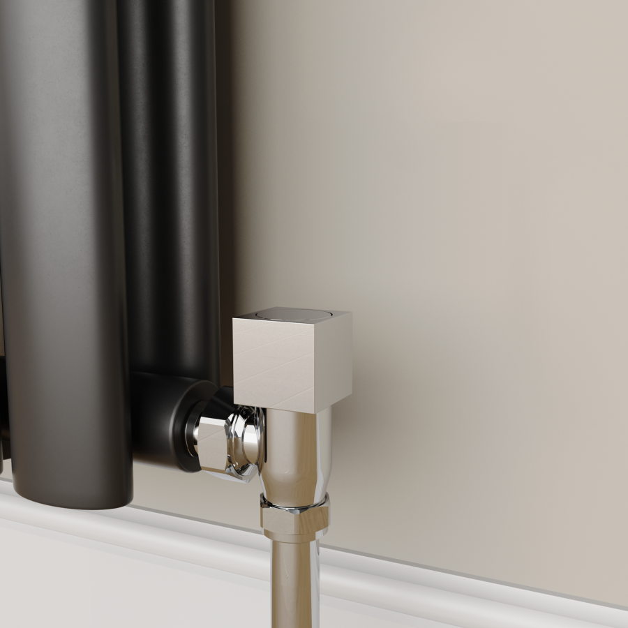 Elego Chrome  Modern Manual Angled Valves (pair)