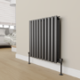 Elego Matte Black Modern Manual Angled Valves (pair)
