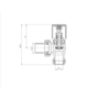 Elego Matte Black Modern Manual Angled Valves (pair)