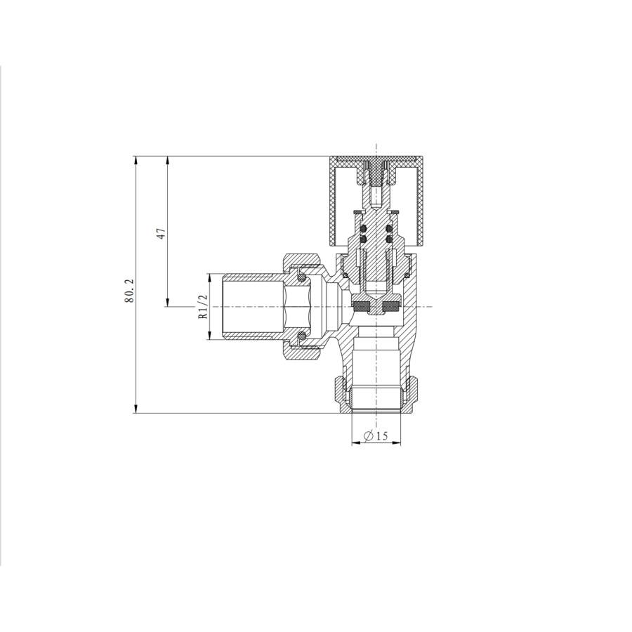Elego Matte Black Modern Manual Angled Valves (pair)