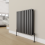 Elego Matte Black Modern Manual Angled Valves (pair)