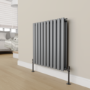 Elego Matte Black Modern Manual Angled Valves (pair)