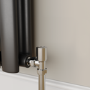 Elego White Modern Manual Angled Valves (pair)