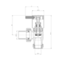 Elego Matte Black Modern Manual Angled Valves (pair)