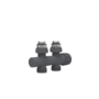 Elego Anthracite Gray Modern Manual H Block Valve