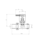 Elego Matte Black Modern Manual Straight Valves (pair)