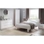 Julian Bowen MAN204 Julian Bowen Manhattan White High Gloss Tall Chest