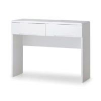 GRADE A1 - Julian Bowen Manhattan Dressing Table with 2 Drawers