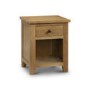 Julian Bowen Marlborough 1 Drawer Bedside Table