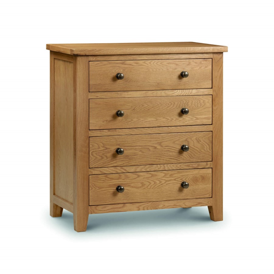 Julian Bowen Marlborough 4 Drawer Chest of Drawers