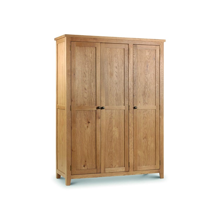 GRADE A2 - Julian Bowen Marlborough 3 Door Wardrobe