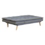 Marcel Sofa Bed in Upholstered Grey Fabric 