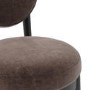 Brown Upholstered Kitchen Counter Stool - Maru
