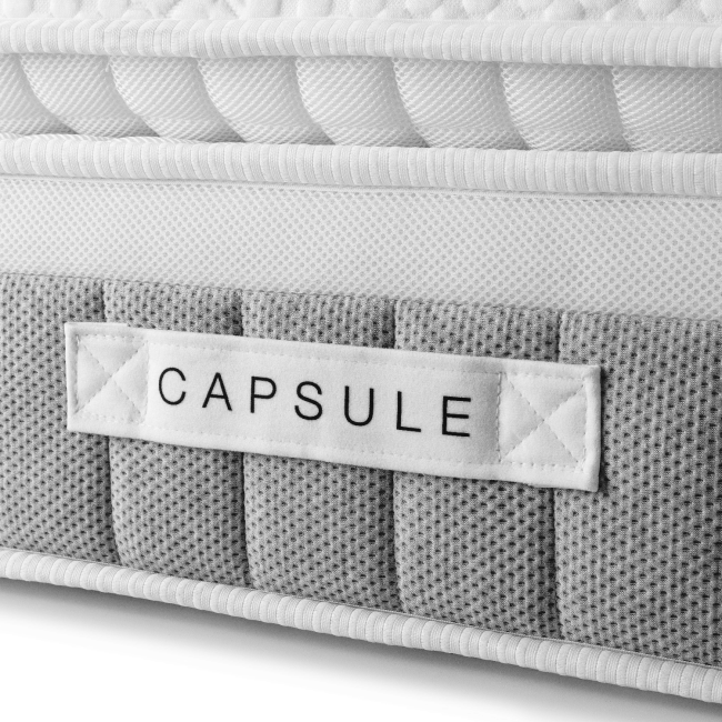 King Size 3000 Pocket Sprung Cooling Pillow Top Mattress - Capsule - Julian Bowen