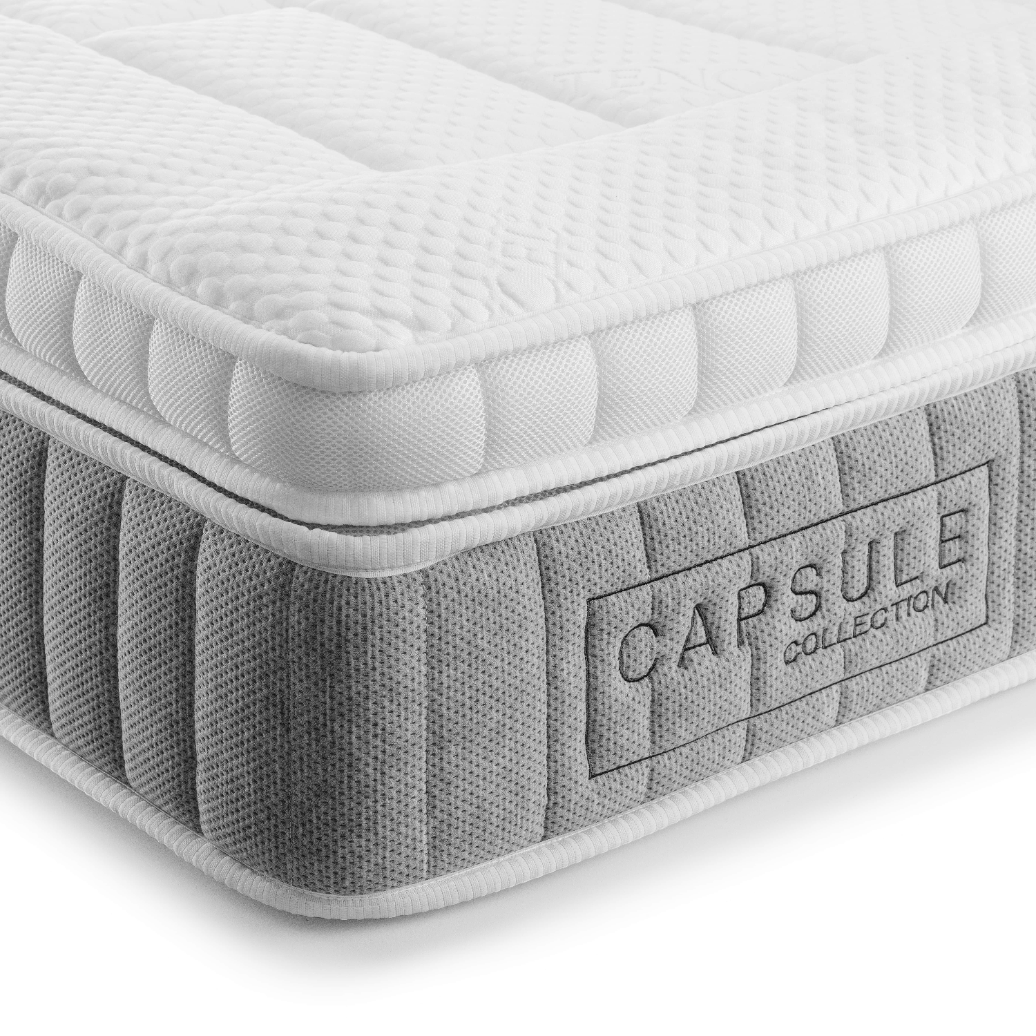 Photo of Double 2000 pocket sprung pillow top mattress - capsule - julian bowen