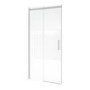 Fluted Glass 1000mm Sliding Shower Door 8mm Right Hand - Matira