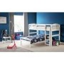 Julian Bowen Max L Shaped Combination Bunk Bed in Stone White