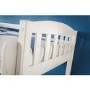 Julian Bowen Max L Shaped Combination Bunk Bed in Stone White