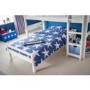 Julian Bowen Max L Shaped Combination Bunk Bed in Stone White