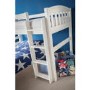 Julian Bowen Max L Shaped Combination Bunk Bed in Stone White