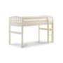 Julian Bowen Max L Shaped Combination Bunk Bed in Stone White