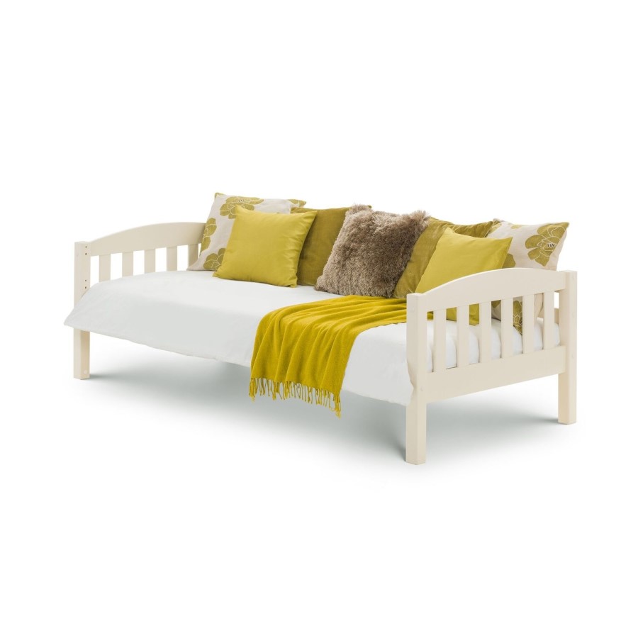Julian Bowen Max L Shaped Combination Bunk Bed in Stone White