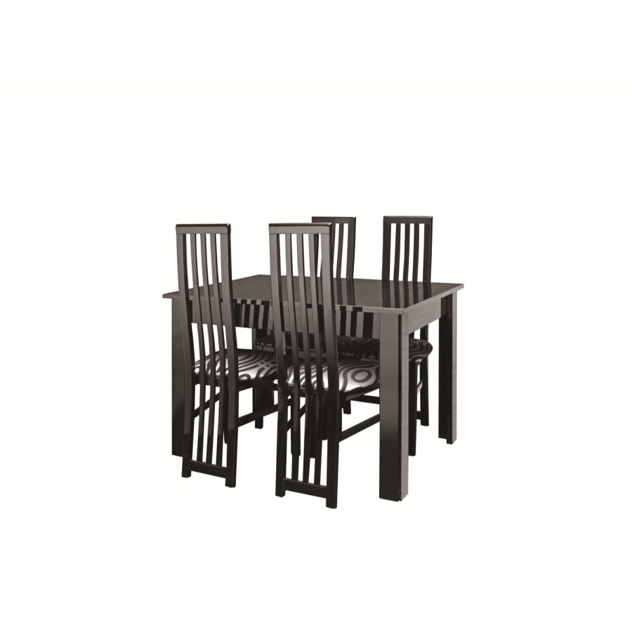 Caxtons Manhattan Extending Glass Top Dining Table