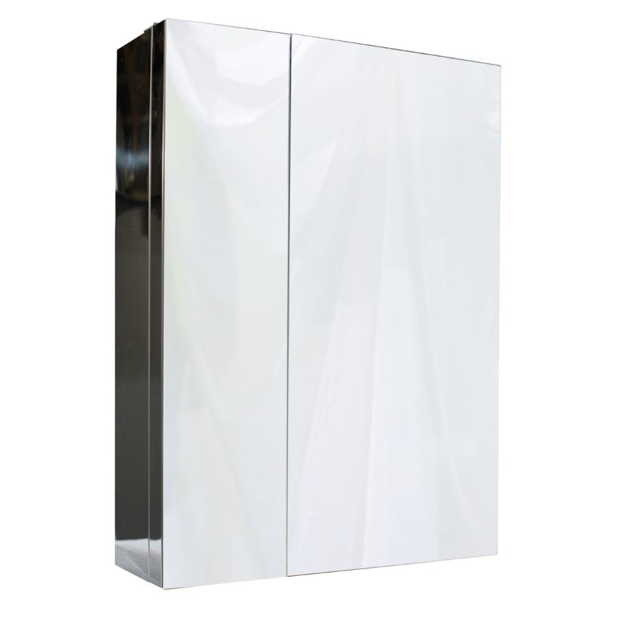 Emin Steel Wall Mount Bathroom Mirror Cabinet