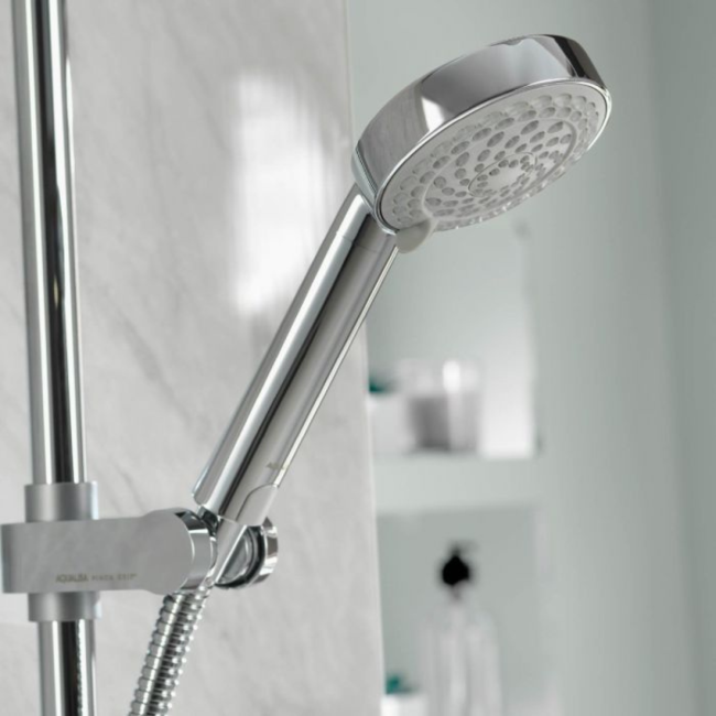 Aqualisa Midas 110 Chrome Exposed Thermostatic Mixer Shower Set