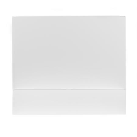 High Gloss MDF Vinyl Wrapped End Bath Panel & Plinth - 690 x 450 x 15mm