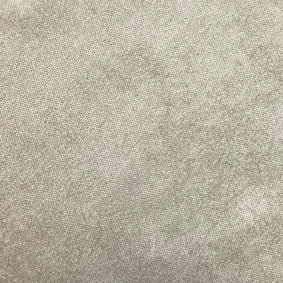 4 Seater U Shaped Sofa in Beige Woven Fabric - Madison