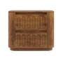 Mango Wood 2 Drawer Hand Carved Bedside Table – Meena 