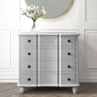 French Inspired Handmade Light Grey Chest of Drawers