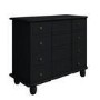 French Inspired Handmade Anthracite Grey Chest of Drawers