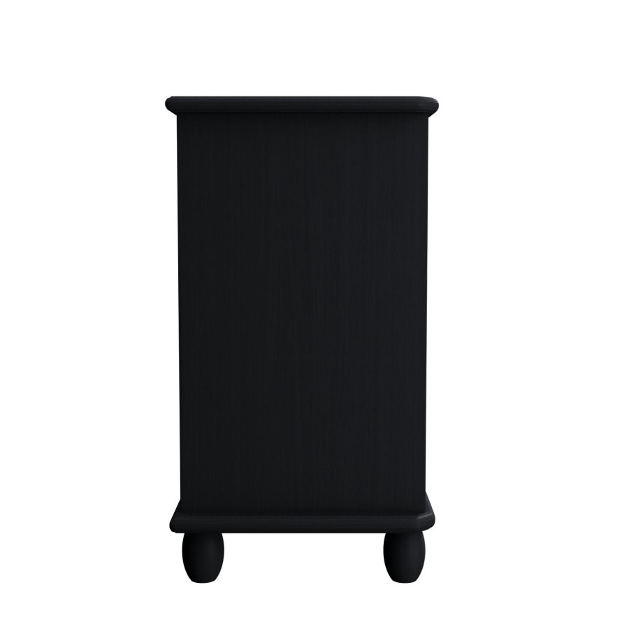 French Inspired Handmade Anthracite Grey Chest of Drawers