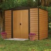 Rowlinson Woodvale Metal Shed 8 x 6ft