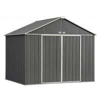 Rowlinson 10x8 Double Door Metal Ezee Shed