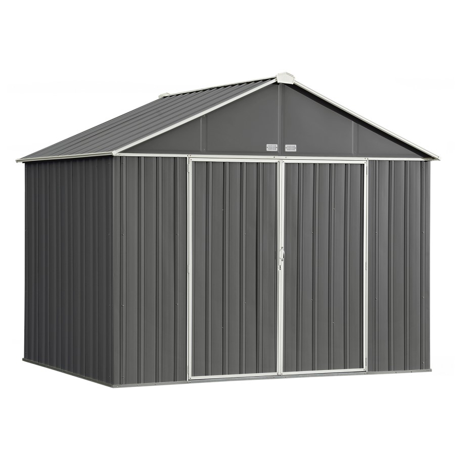 Rowlinson 10x8 Double Door Metal Ezee Shed