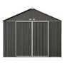 Rowlinson 10x8 Double Door Metal Ezee Shed