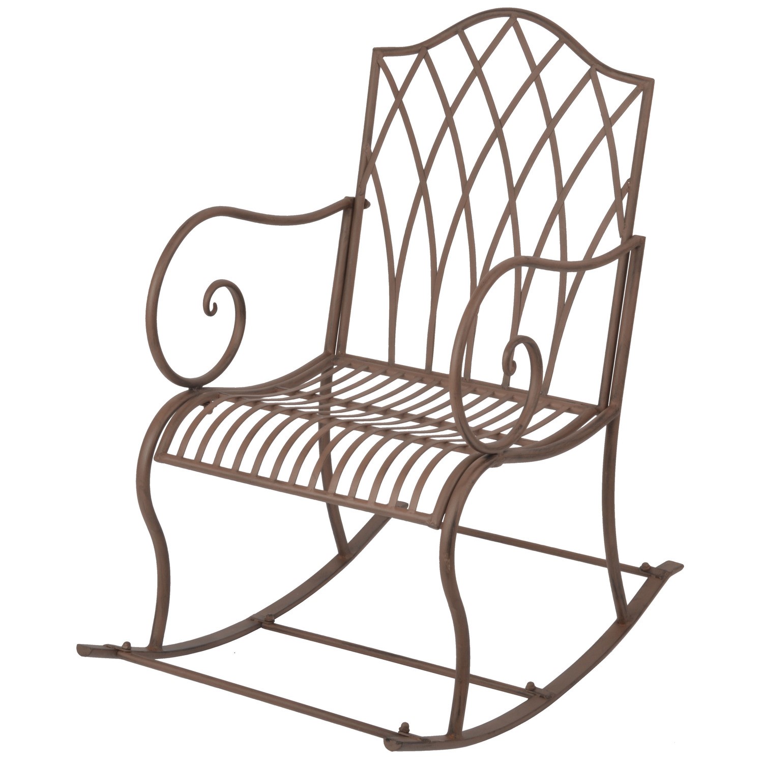 Outdoor Metal Rocking Chair - Furniture123