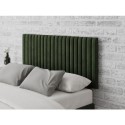 MFP107262 Striped Green Velvet Double Headboard - Aspire