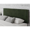 MFP107264 Striped Green Velvet Super King Size Headboard - Aspire